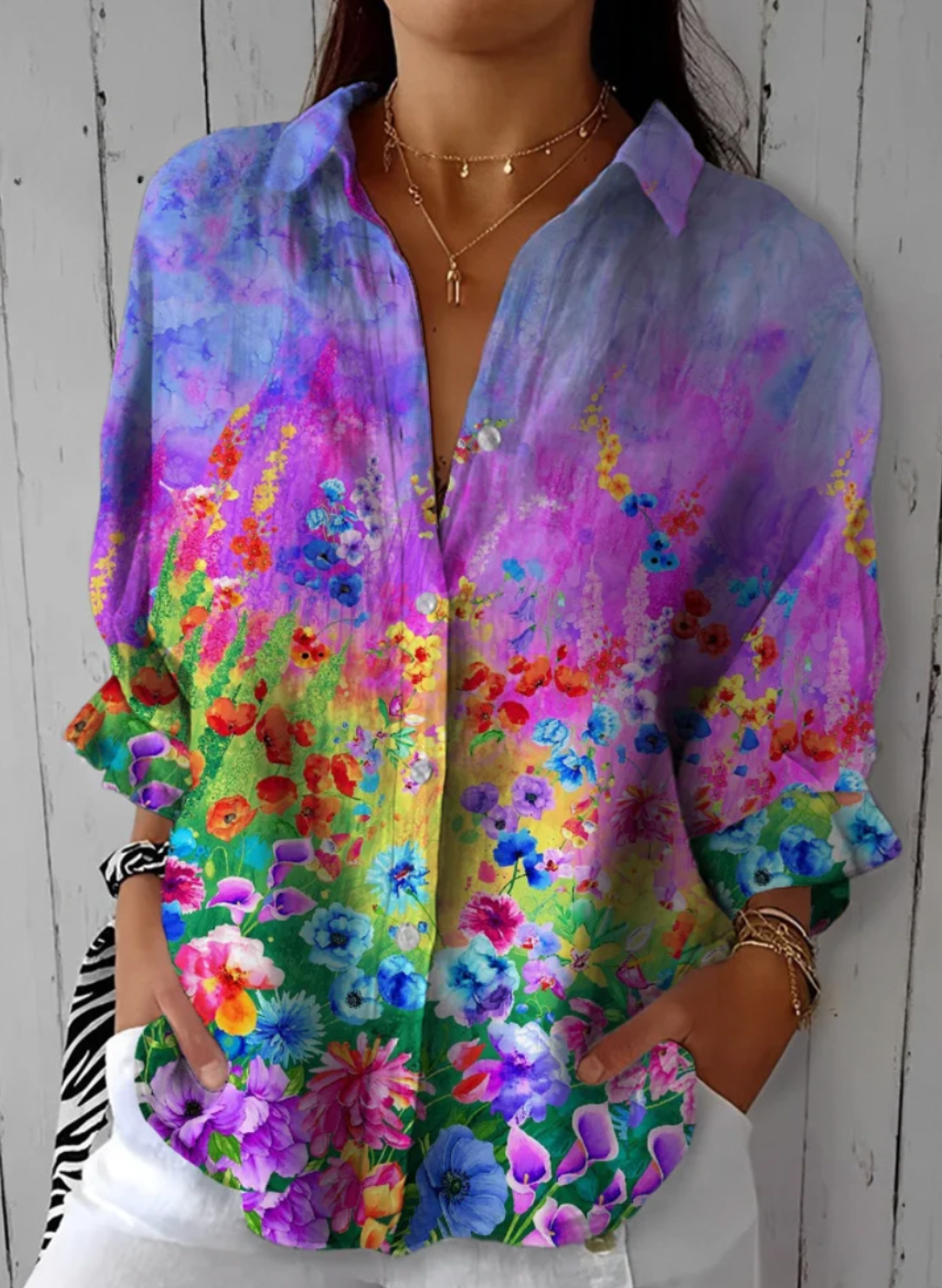 Ballentine | Vibrant Button-Up Shirt