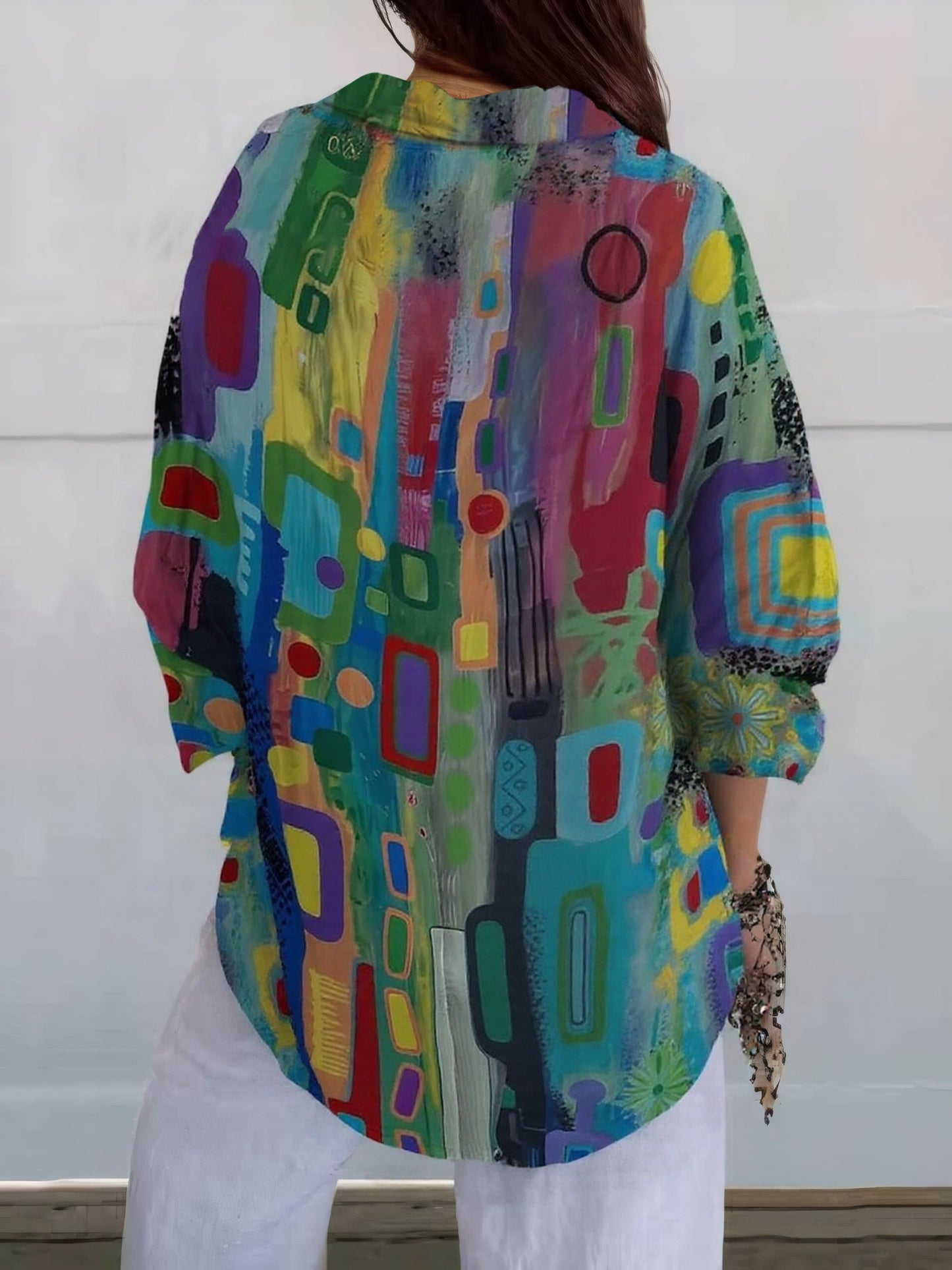 Zalinda™ | Sophisticated Button-Up Shirt