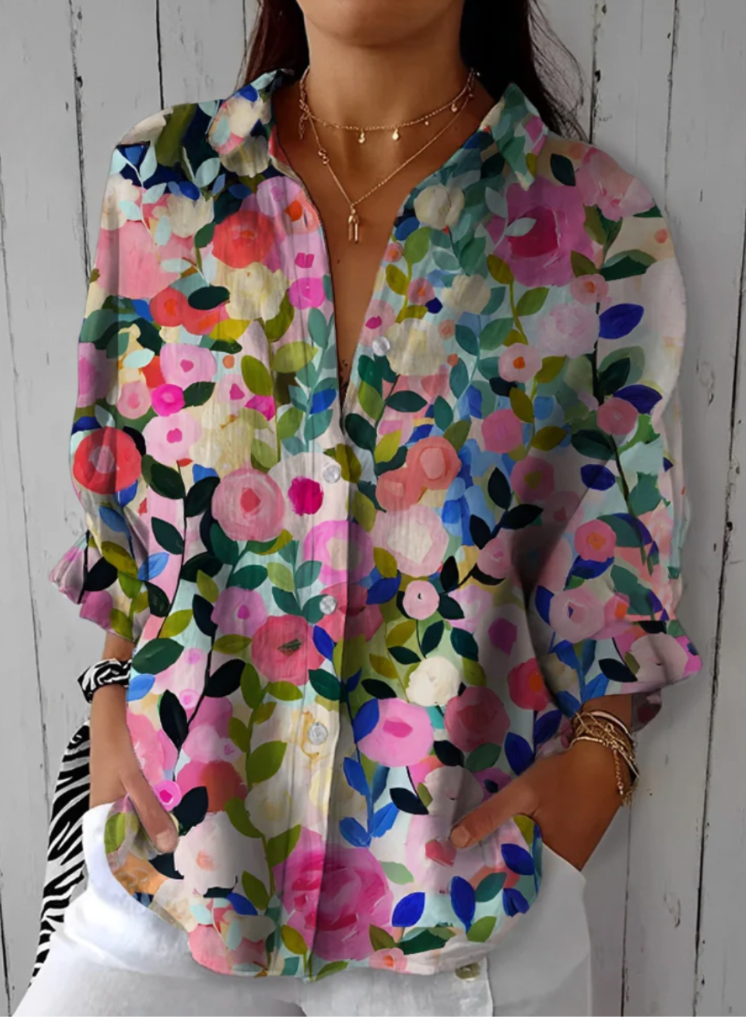 Ballentine | Vibrant Button-Up Shirt