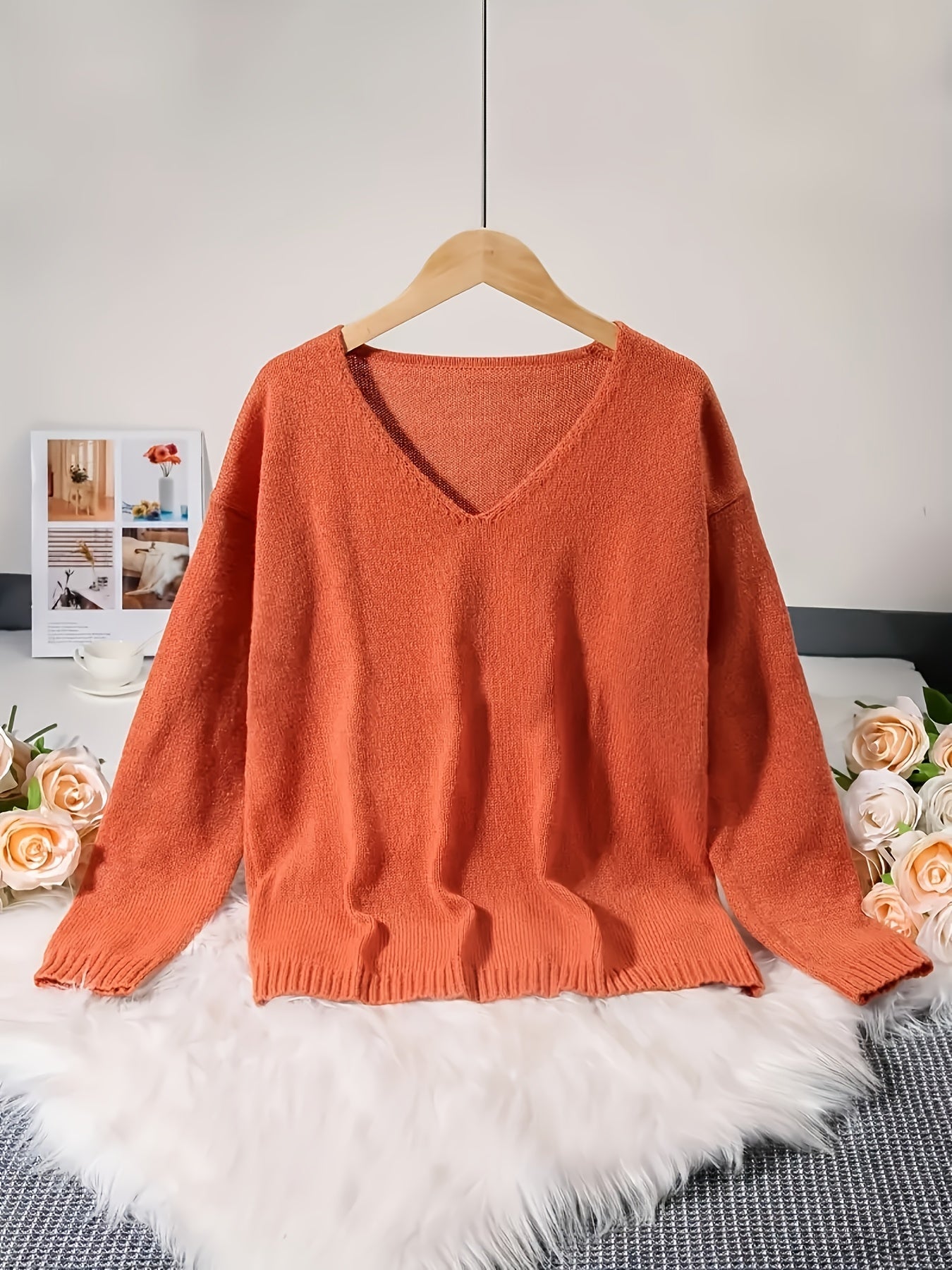 Dharra™ – Elegant Knit Sweater
