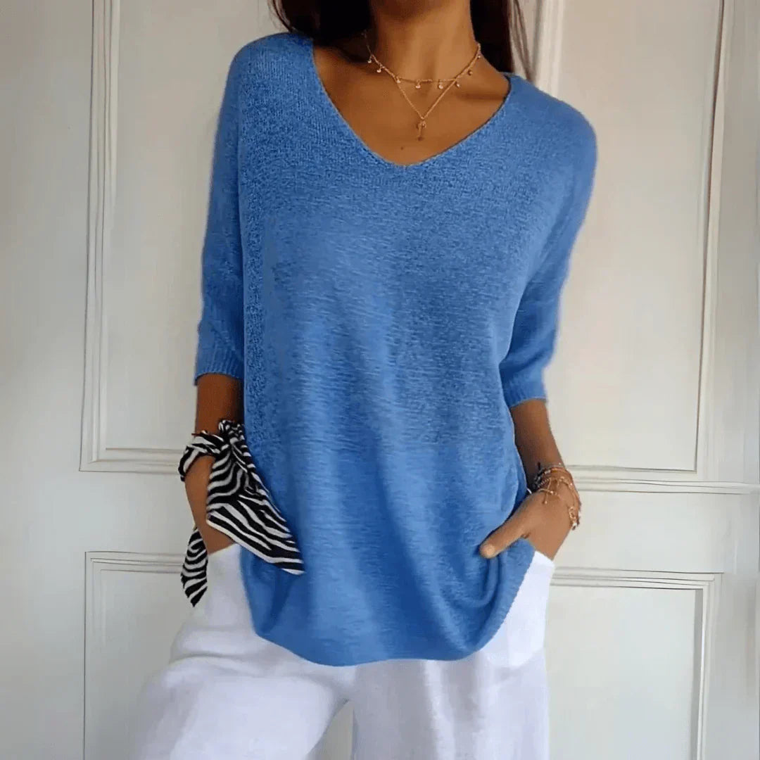 Yasmin | Elegant Knitted Shirt