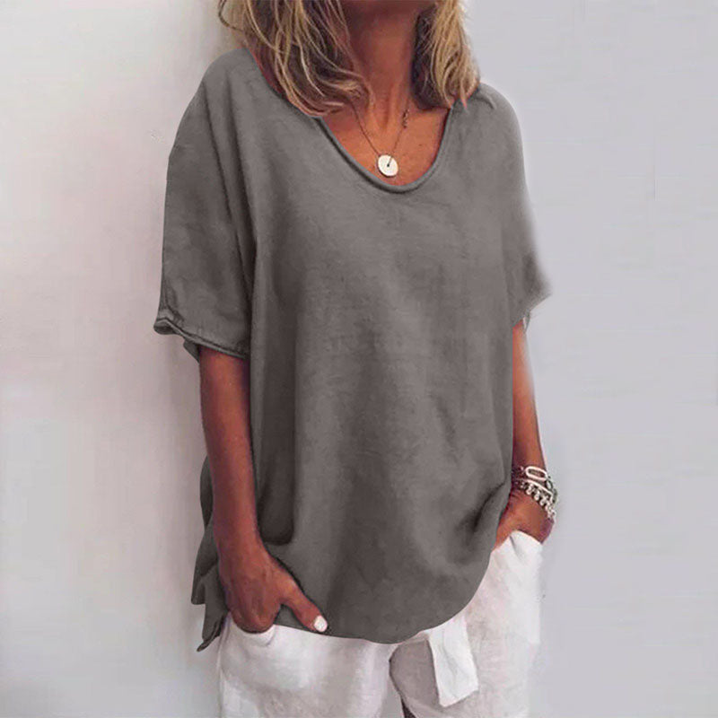 Jema™ | Cotton Relaxed Loose Fit Shirt