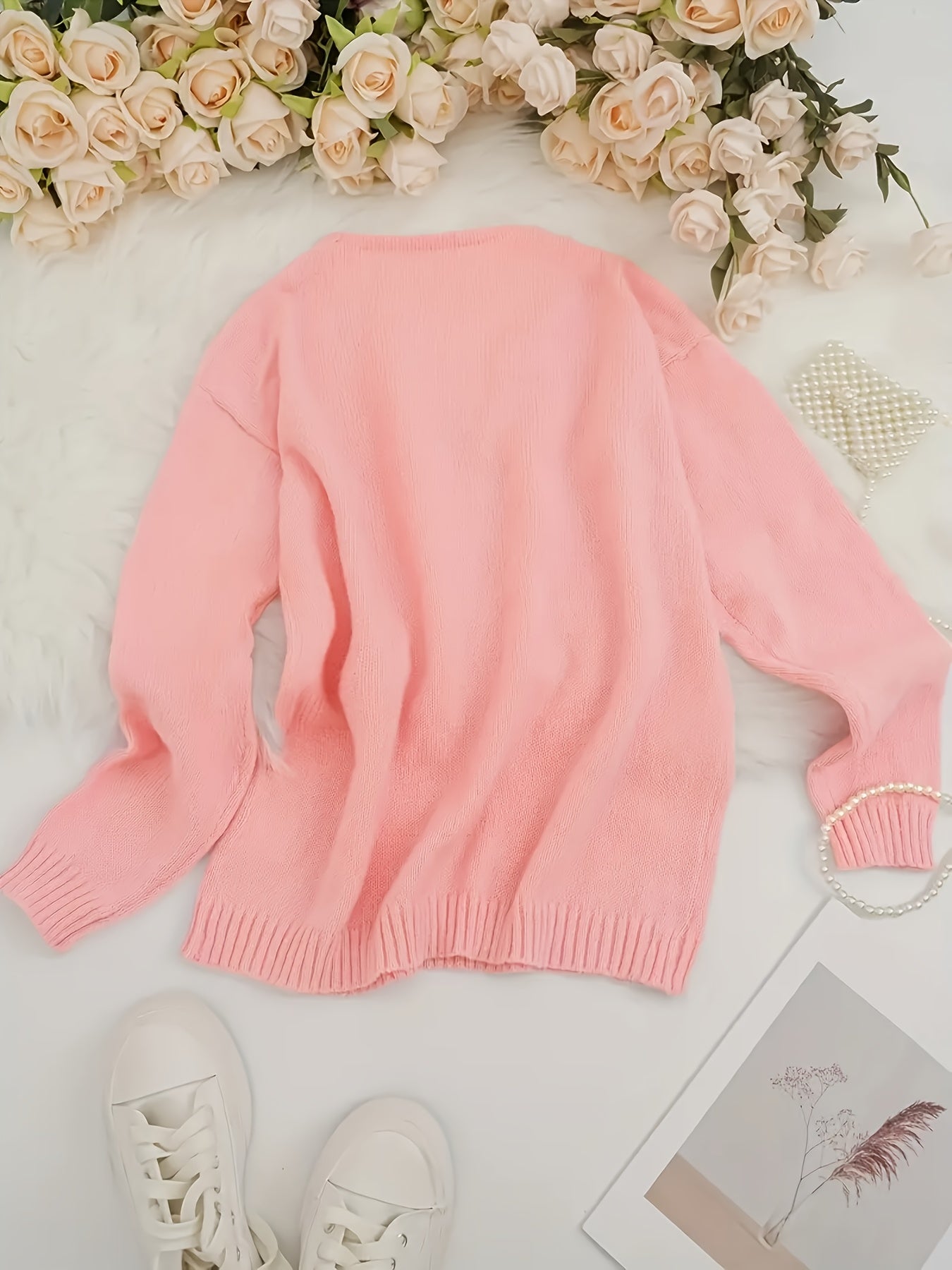 Dharra™ – Elegant Knit Sweater