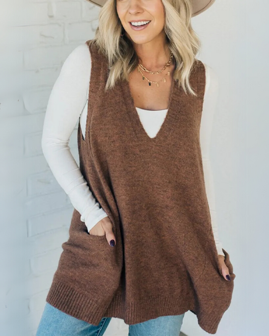 Grace™ | Knit A-Line Vest