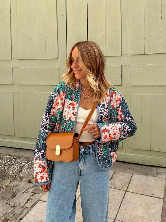 Lowanna™ | Soft Plaid Vintage Jacket