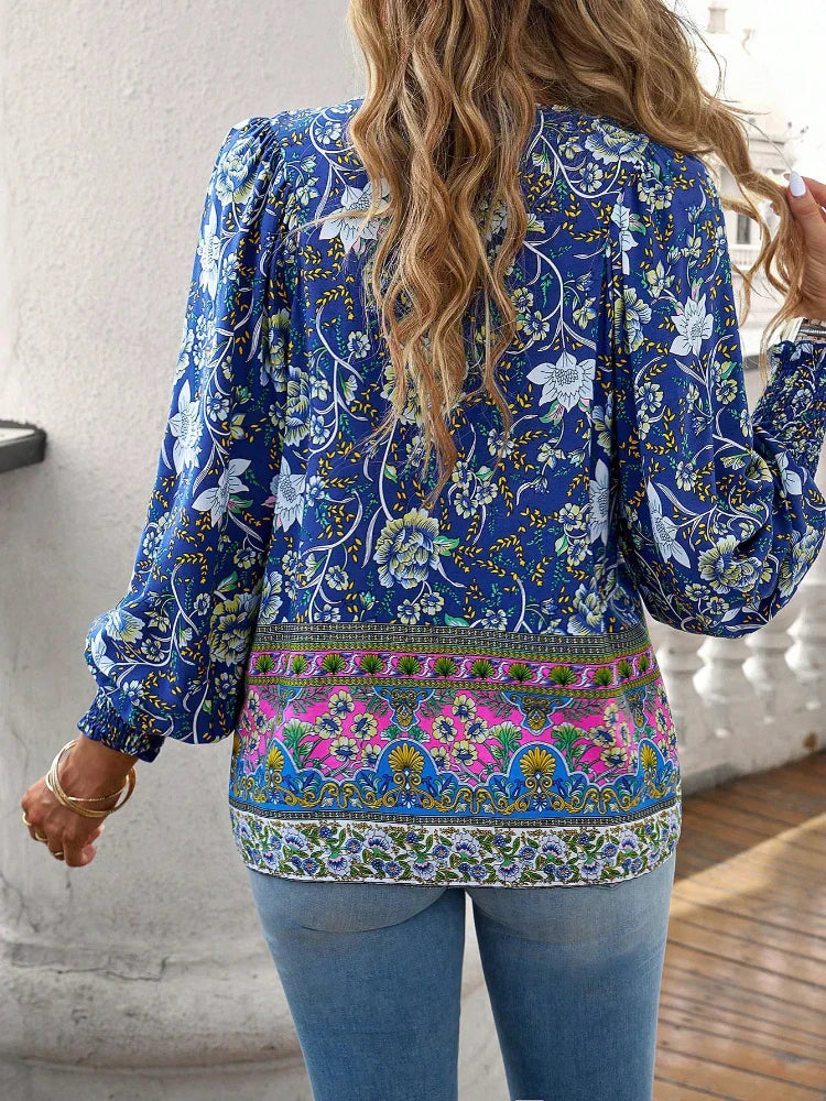 Tamsyn™ | Bohemian Floral Blouse