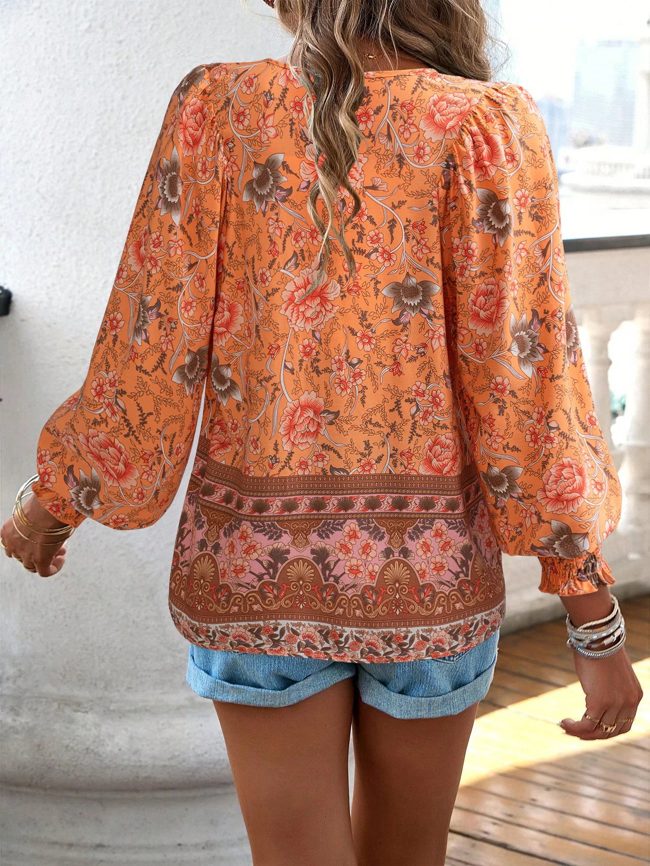 Tamsyn™ | Bohemian Floral Blouse