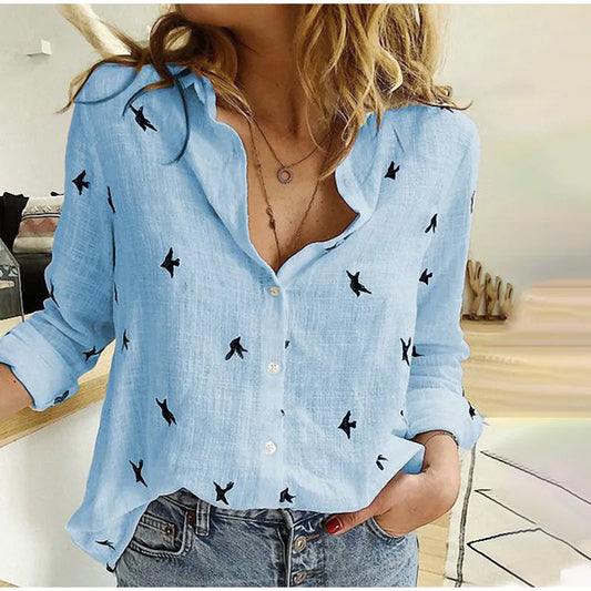 Star™ | Cotton Long Sleeve Shirt Top