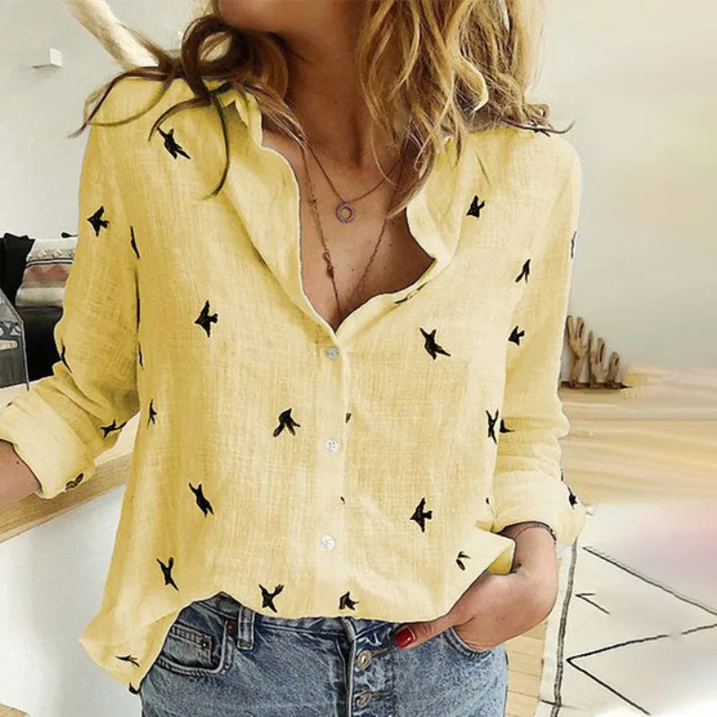 Star™ | Cotton Long Sleeve Shirt Top