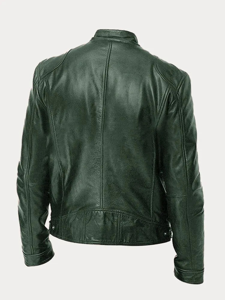 The Albie - Casual Leather Jacket