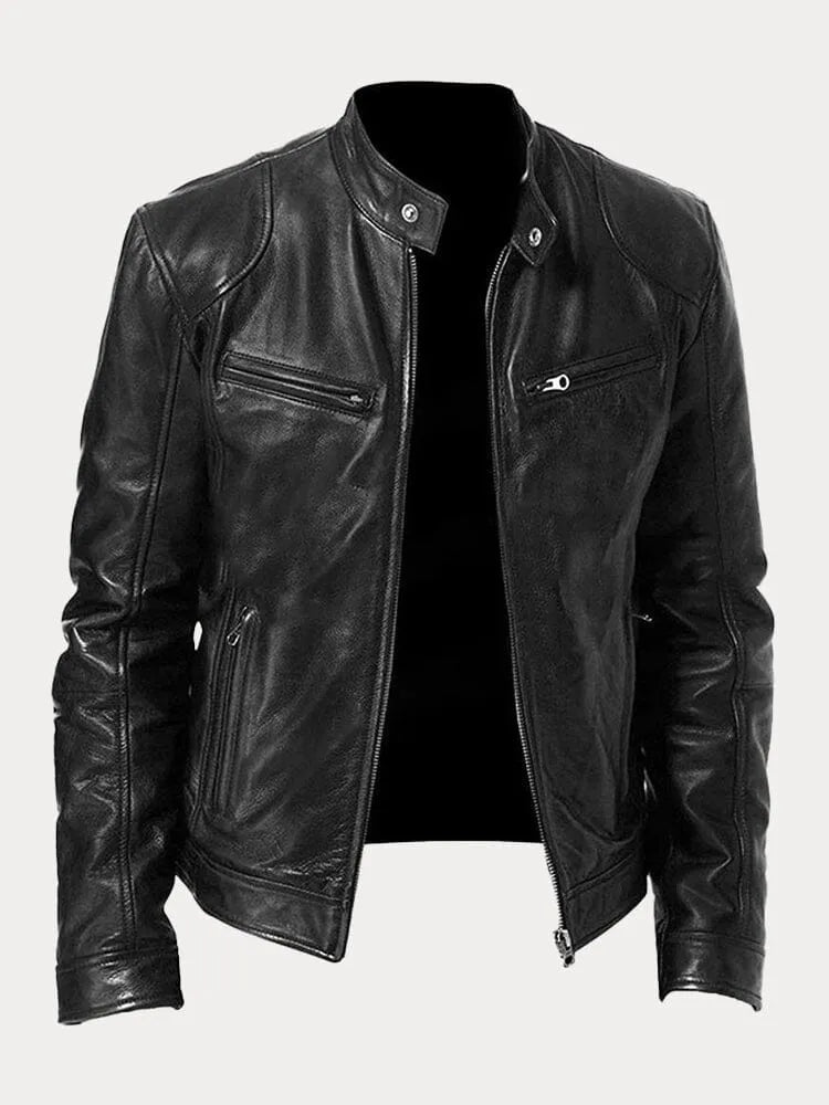 The Albie - Casual Leather Jacket