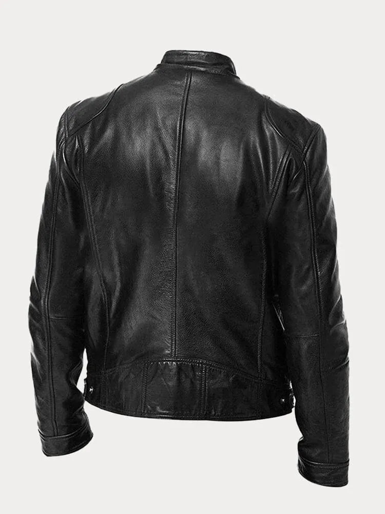 The Albie - Casual Leather Jacket