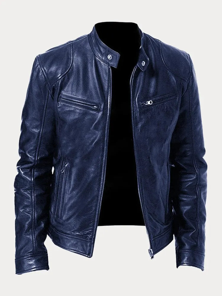 The Albie - Casual Leather Jacket