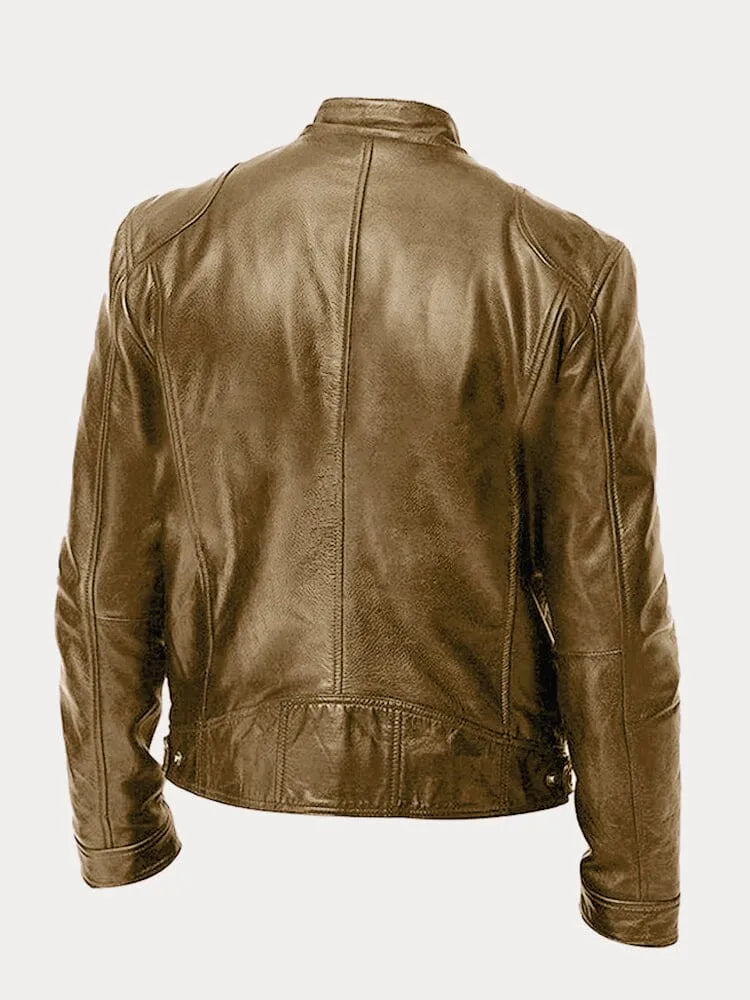 The Albie - Casual Leather Jacket