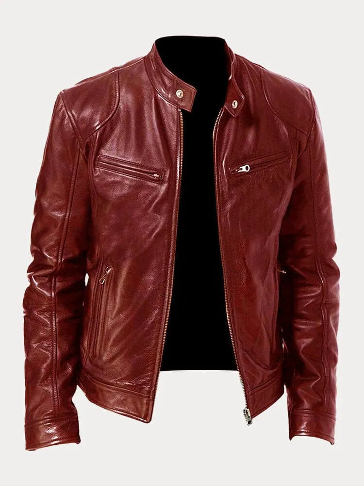 The Albie - Casual Leather Jacket