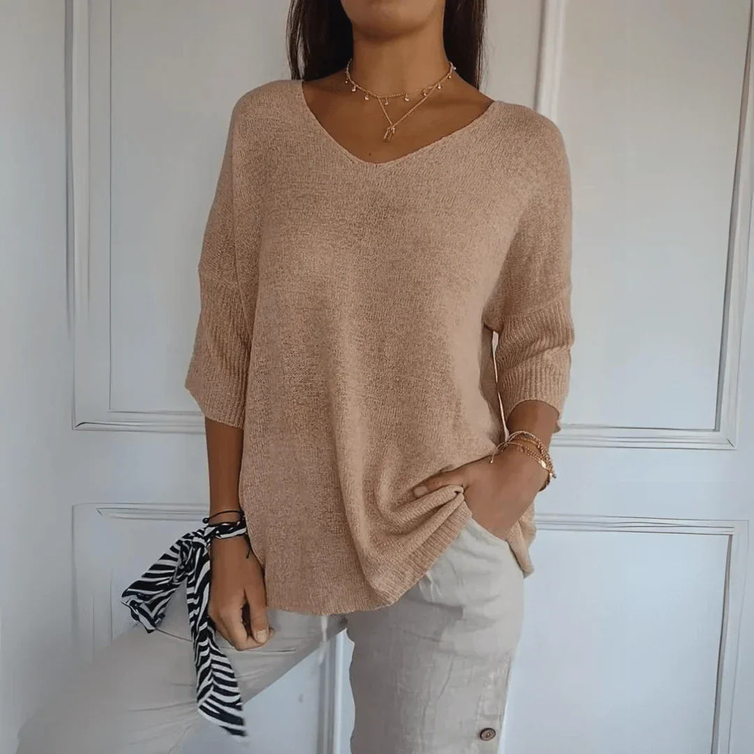 Yasmin | Elegant Knitted Shirt
