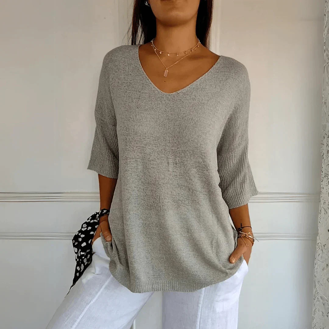 Yasmin | Elegant Knitted Shirt