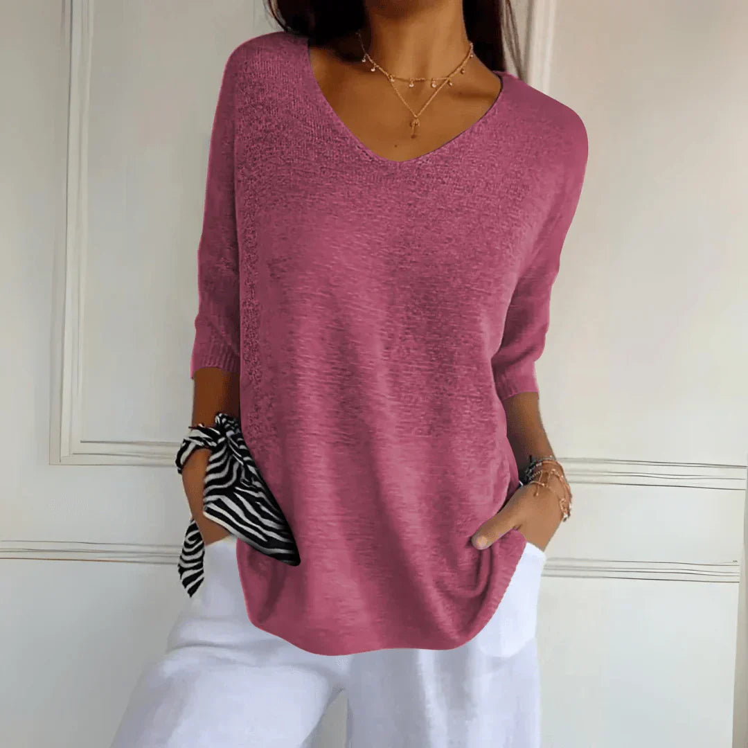 Yasmin | Elegant Knitted Shirt