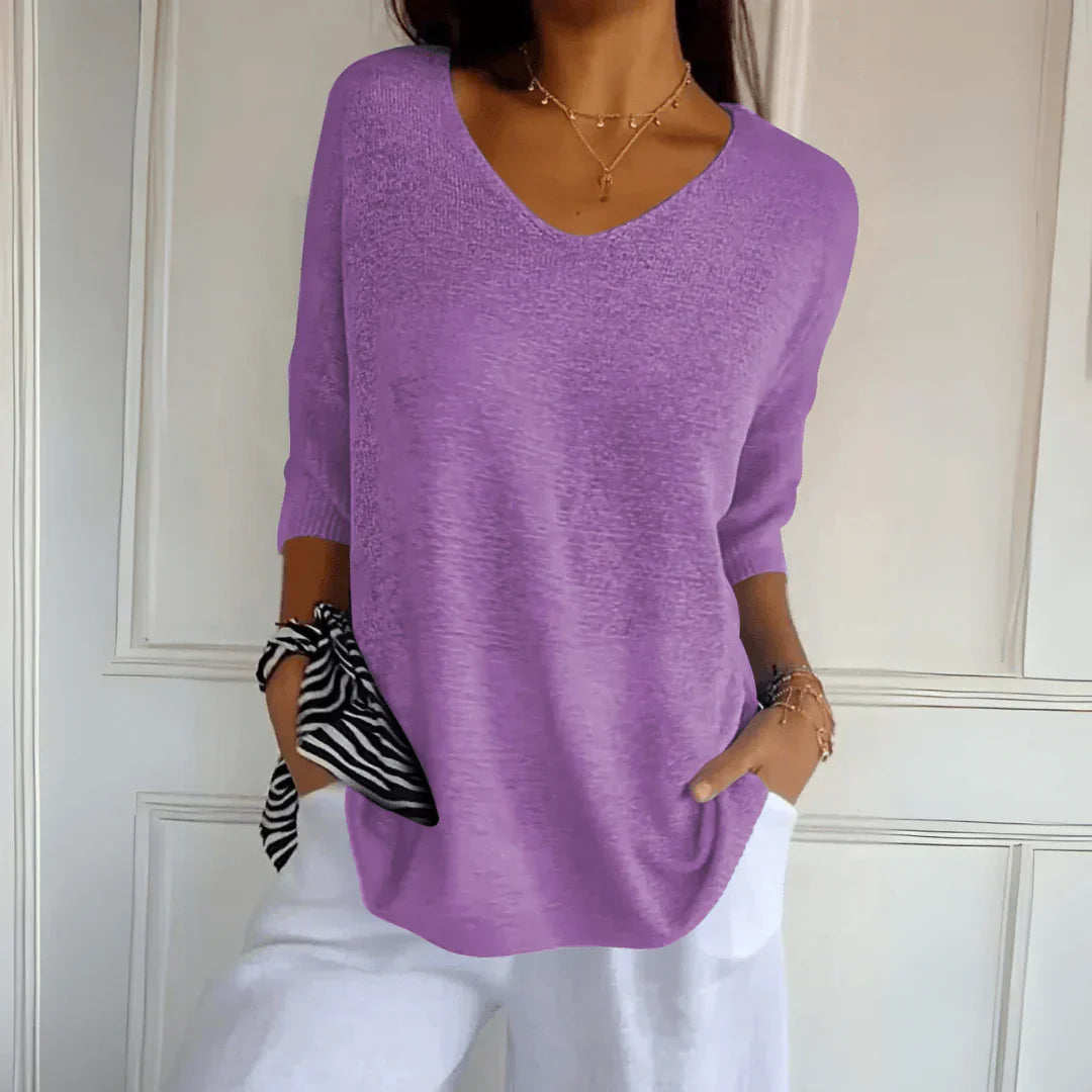 Yasmin | Elegant Knitted Shirt