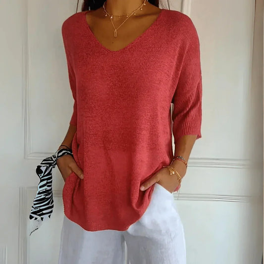 Yasmin | Elegant Knitted Shirt